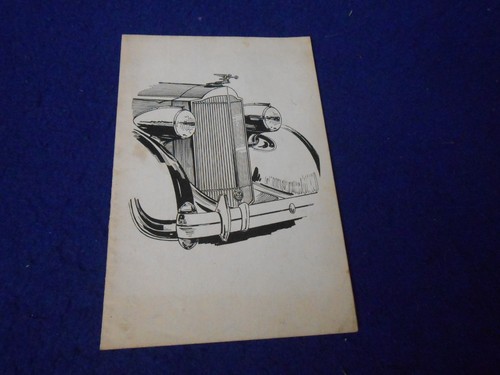 Reprinted 1930 packard - 1930's,
