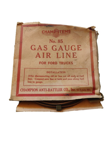 Champion brass gas gauge - gas,